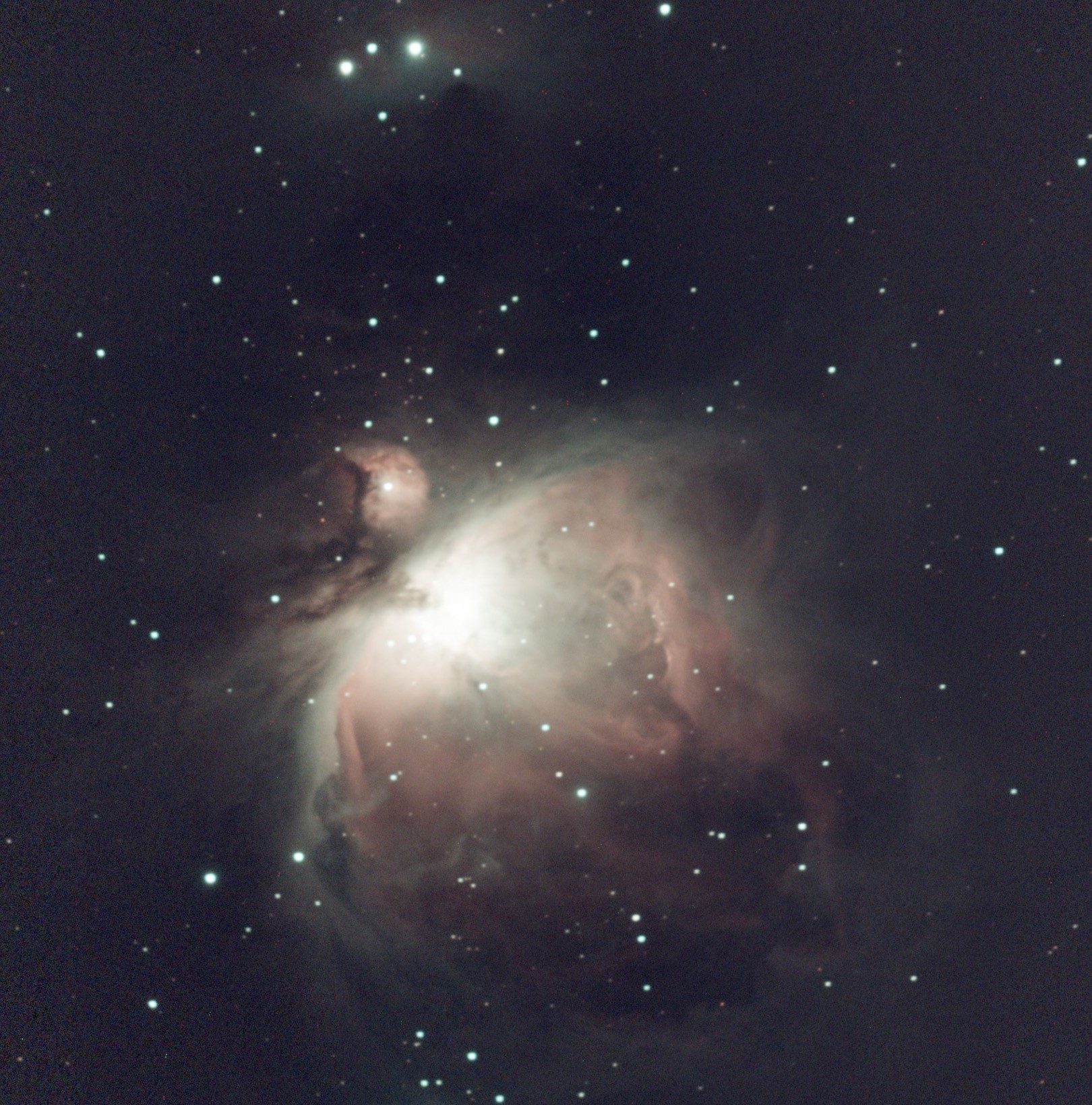 The Orion Nebula (M42) captured with a Seestar smart telescope